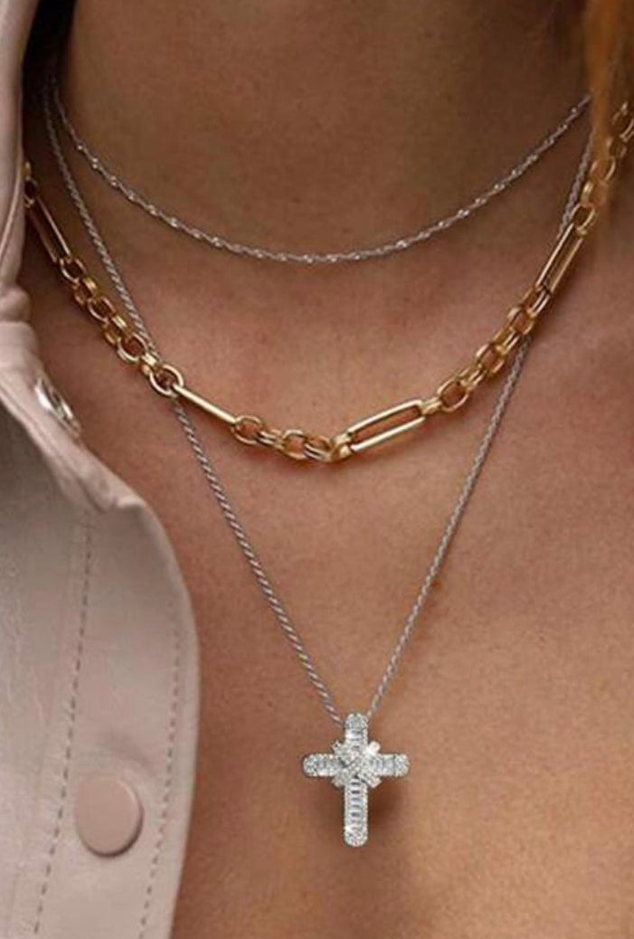 Dainty Cross Necklace