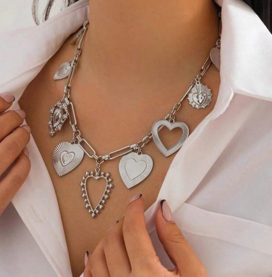 Heart Accent CHAIN Necklace