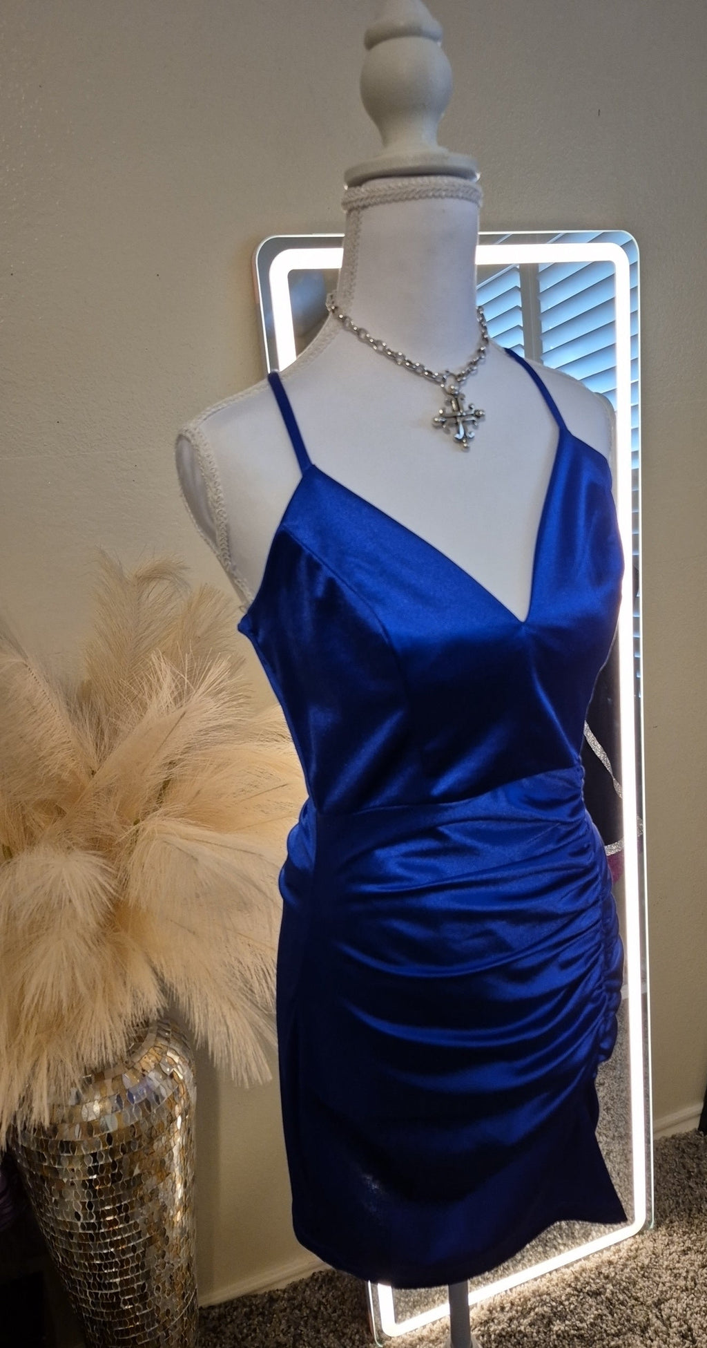 SPECTACULAR Satin Dress