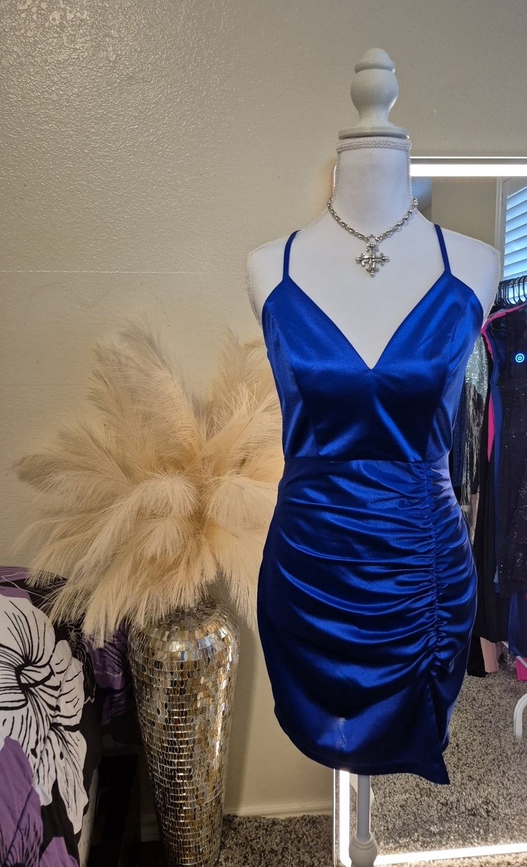 SPECTACULAR Satin Dress