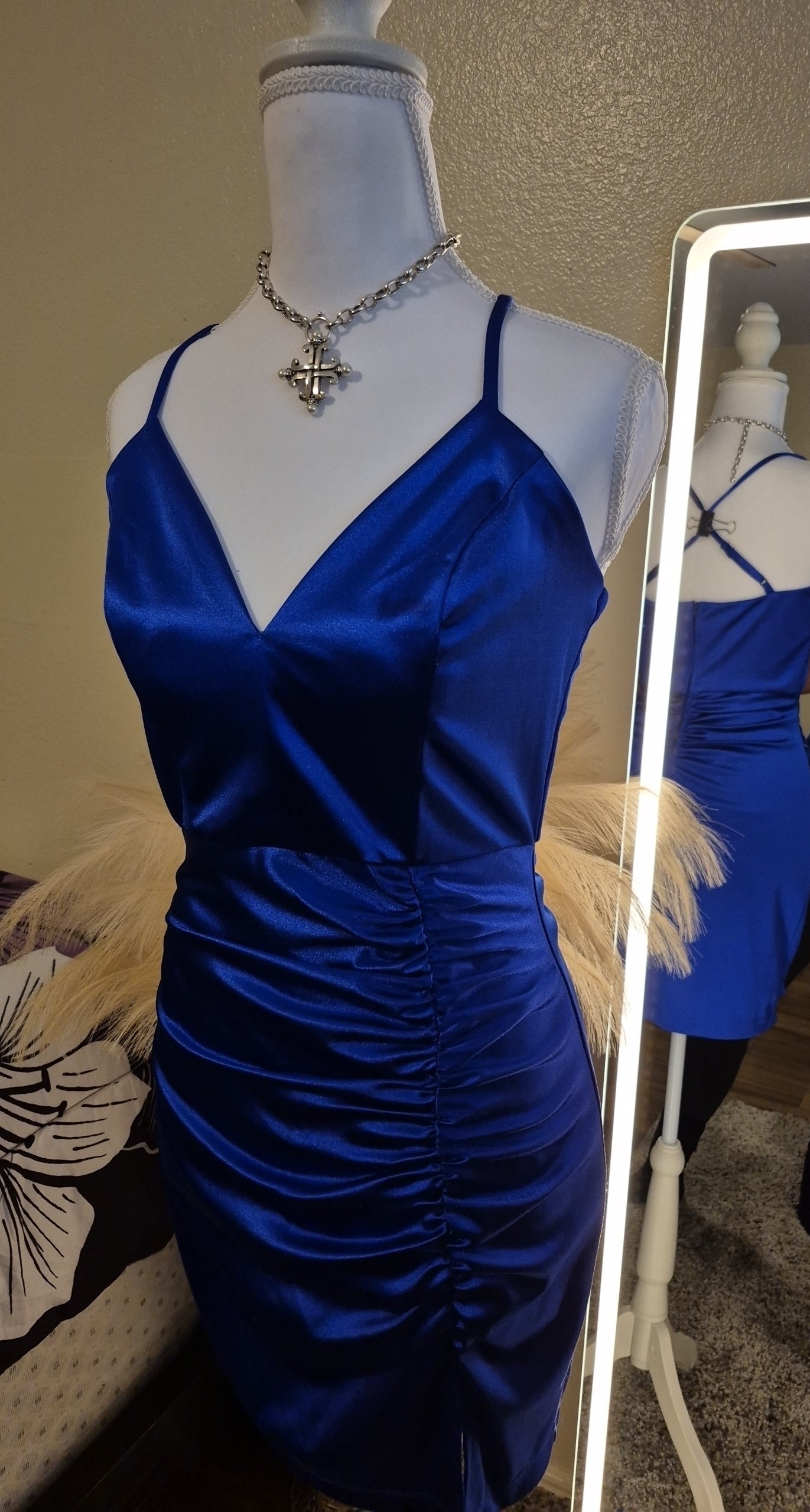 SPECTACULAR Satin Dress