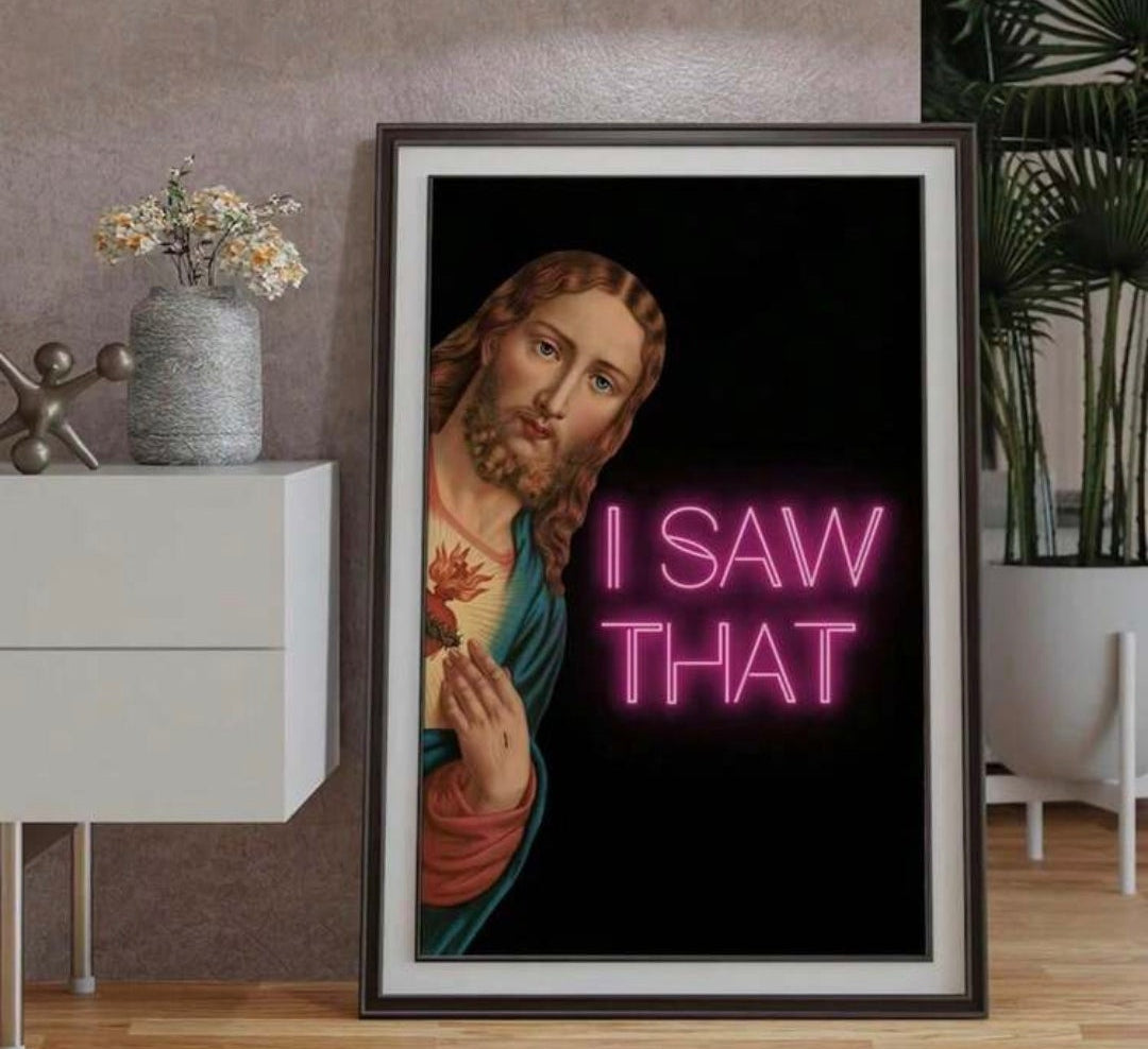 He saw that (No Frame)