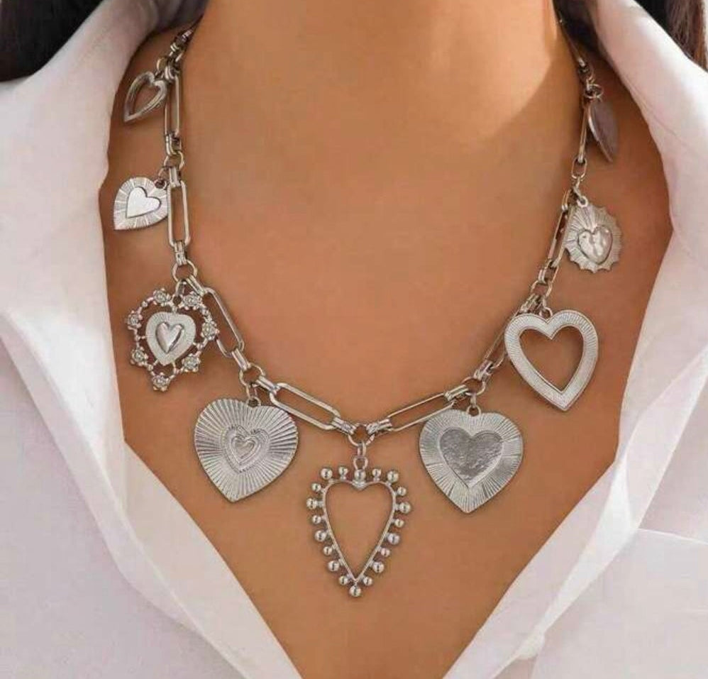 Heart Accent CHAIN Necklace