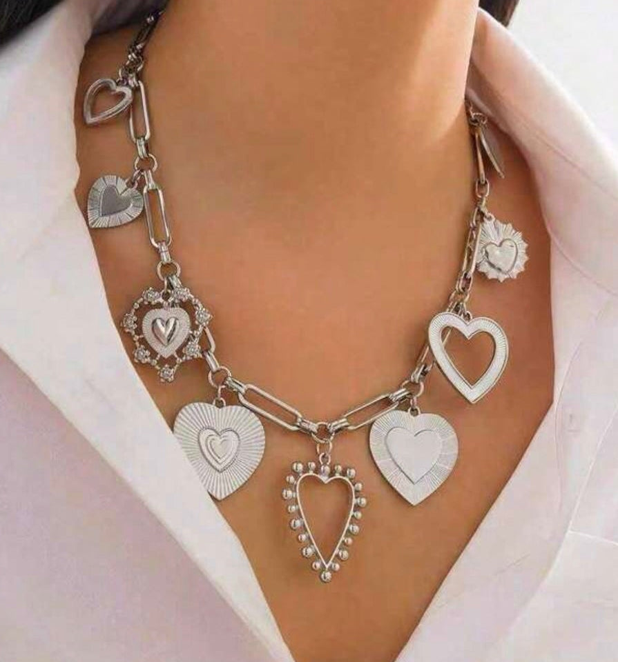 Heart Accent CHAIN Necklace