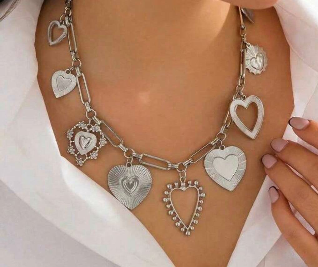 Heart Accent CHAIN Necklace