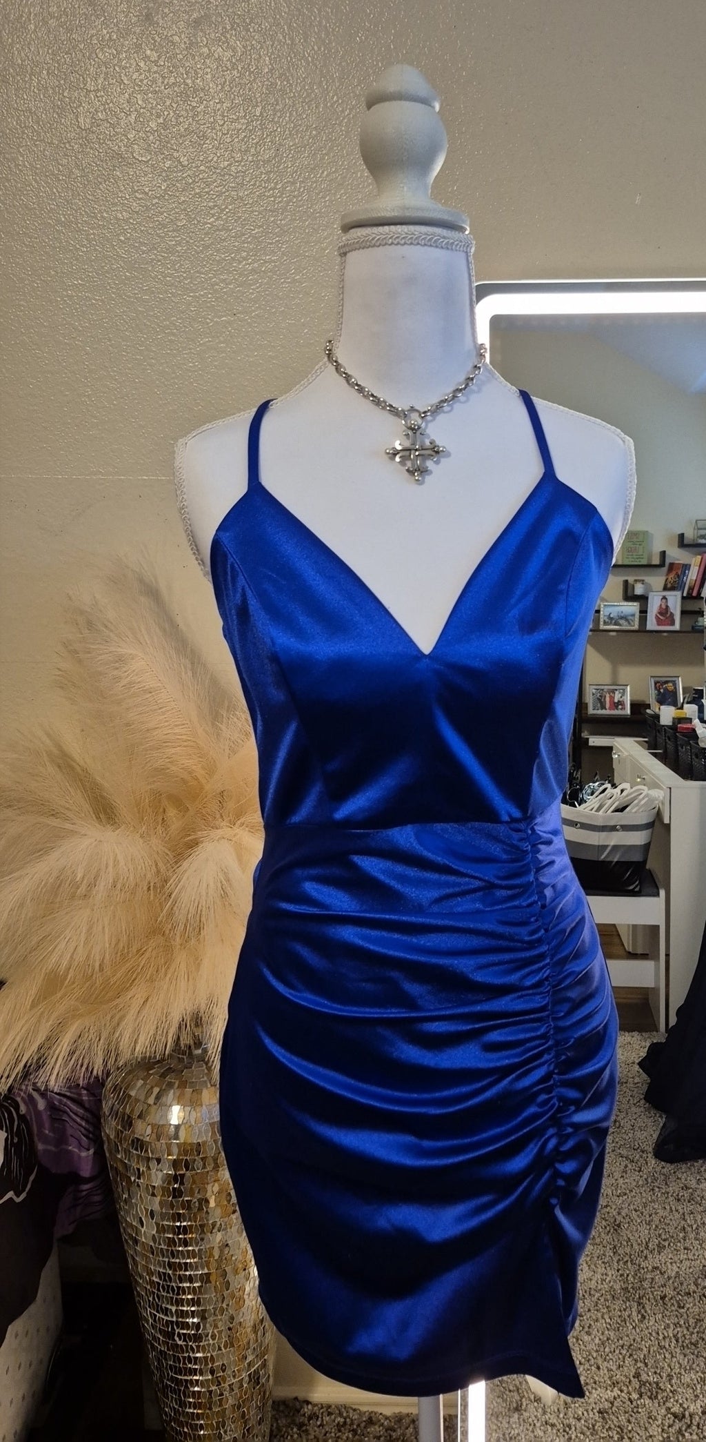 SPECTACULAR Satin Dress